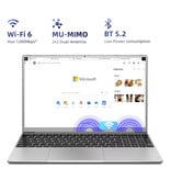 Teclast F16 Pro Notebook – 15,6 Zoll – 16 GB RAM – 512 GB Speicher – Laptop, leichter Business-Computer – Grau