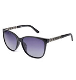 Krokodil Fashion Sunglasses for Women - UV400 Glasses Driving Shades - Black