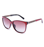 Krokodil Gafas de sol de moda para mujer - Gafas UV400 Sombras de conducción - Rojo