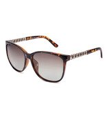 Krokodil Modische Sonnenbrille für Damen – UV400-Brille, Sonnenbrille – Braun