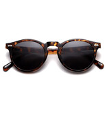 ROSYBEE Damskie okulary przeciwsłoneczne w stylu vintage - Odcienie okularów polaryzacyjnych UV400 - Leopard Black