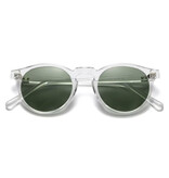 ROSYBEE Damskie okulary przeciwsłoneczne w stylu vintage – okulary z polaryzacją UV400. Okulary – przezroczyste