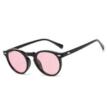 ROSYBEE Gafas de sol vintage para mujer - Gafas polarizadas UV400 Gafas de sol - Negro Rosa