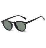 ROSYBEE Gafas de sol vintage para mujer - Gafas polarizadas UV400 Gafas de sol - Negro Verde
