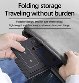 Stuff Certified® 3 in 1 Draadloos Qi Oplaadstation - Compatibel met Apple iPhone / iWatch / AirPods -  Charging Dock 30W Oplader - Zwart