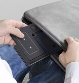 Stuff Certified® 3 in 1 Draadloos Qi Oplaadstation - Compatibel met Apple iPhone / iWatch / AirPods -  Charging Dock 30W Oplader - Zwart