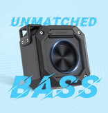 Tronsmart Groove 2 Draadloze Douche Luidspreker - IPX7 Waterdicht - Bluetooth 5.3 Dual EQ TWS Boom Box - Zwart