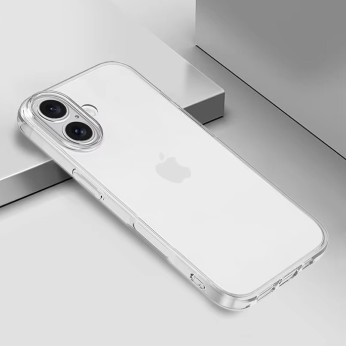 Stuff Certified® Coque transparente iPhone 16 Pro - Housse en silicone souple Hydrogel Clear