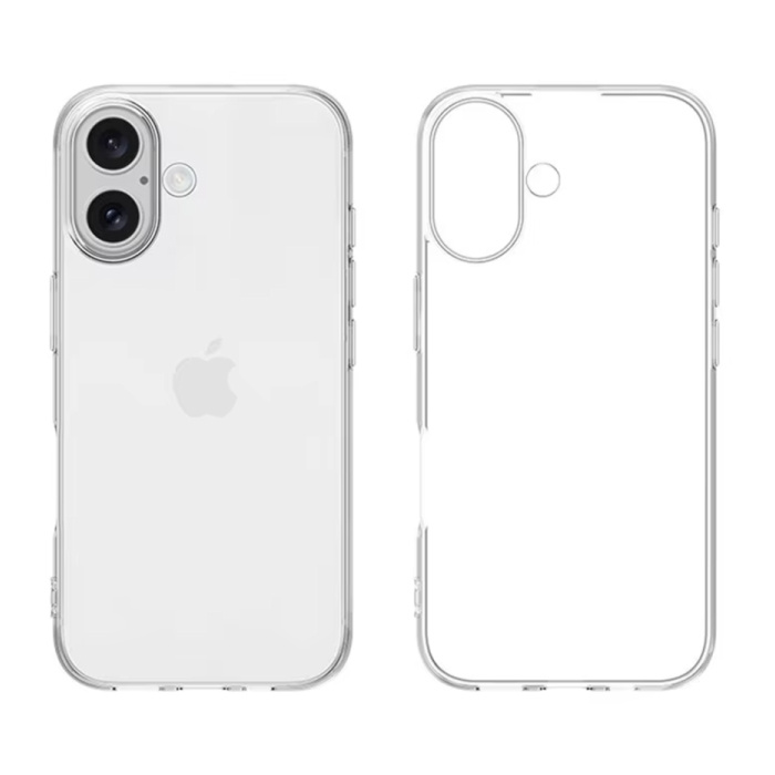 Stuff Certified® Coque transparente iPhone 16 Pro - Housse en silicone souple Hydrogel Clear
