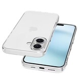 Stuff Certified® iPhone 16 Plus Transparant Hoesje - Flexibel Silicoon Case Cover Hydrogel Helder