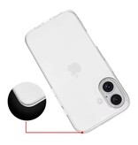 Stuff Certified® iPhone 16 Plus Transparant Hoesje - Flexibel Silicoon Case Cover Hydrogel Helder