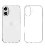 Stuff Certified® iPhone 16 Plus Transparant Hoesje - Flexibel Silicoon Case Cover Hydrogel Helder