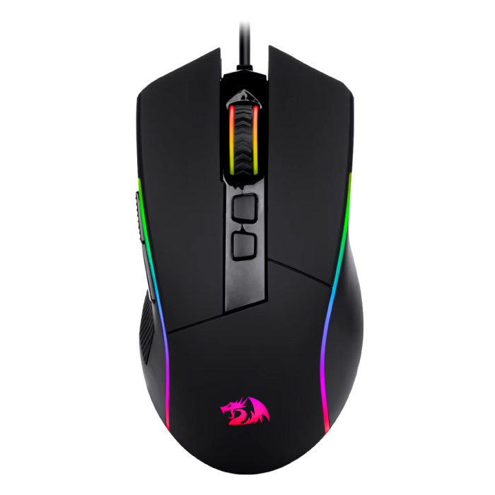 Lonewolf G105 Gaming Mouse - 8000 DPI - RGB Optical Ergonomic Programmable - Black