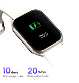 Haylou Watch 2 Pro Smartwatch (LS02 Pro) – Monitor pracy serca i tlenu – Zegarek z monitorem aktywności sportowej – Pasek silikonowy – Czarny