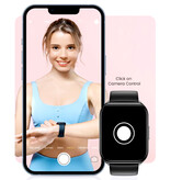 Haylou Watch 2 Pro Smartwatch (LS02 Pro) – Monitor pracy serca i tlenu – Zegarek z monitorem aktywności sportowej – Pasek silikonowy – Czarny