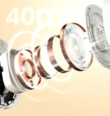 Haylou S30 Draadloze Gaming Headset - Afneembare Microfoon - 40mm Driver - Over-ear Koptelefoon - Zwart