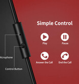 OneOdio Auriculares para DJ A71 Gaming Studio con conexión AUX de 6,35 mm y 3,5 mm - Negro