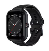 Honor Choice Smartwatch - Pantalla AMOLED - Monitor de salud - Reloj rastreador de actividad deportiva - Correa de silicona - Negro