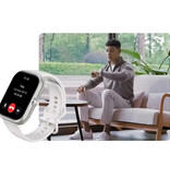 Honor Choice Smartwatch - Écran AMOLED - Moniteur de santé - Montre de suivi d'activité sportive - Bracelet en silicone - Noir