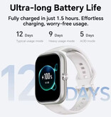 Honor Choice Smartwatch - AMOLED Screen - Health Monitor - Sports Activity Tracker Watch - Silicone Strap - Black