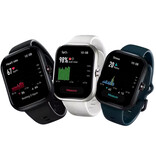 Honor Choice Smartwatch – AMOLED-Bildschirm – Gesundheitsmonitor – Sport-Aktivitäts-Tracker-Uhr – Silikonarmband – Weiß