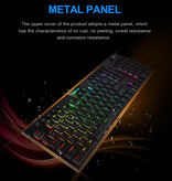 Redragon Teclado Mecánico Gaming Horus K618 - Switches Azules - Retroiluminación RGB - Inalámbrico 2.4G/Bluetooth - QWERTY 104 Teclas - Negro