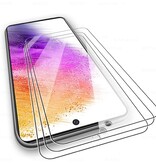 Stuff Certified® Lot de 3 films de protection d'écran en verre trempé pour Samsung Galaxy S22 Plus