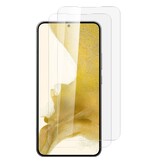 Stuff Certified® Lot de 3 films de protection d'écran en verre trempé pour Samsung Galaxy S22 Plus