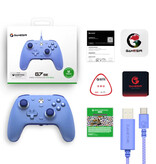 GameSir G7 SE Gaming Controller per Xbox - Gamepad cablato con vibrazione - Xbox Series X/S, Xbox One - Blu