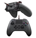 Bonacell Gaming Controller for PS5 / PS4 / PC - Wired Gamepad with Vibration - Black