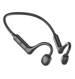 Xiaomi Bezprzewodowe słuchawki KS15 z pałąkiem na szyję – słuchawki douszne z przewodnictwem kostnym Słuchawki TWS Bluetooth 5.3 – czarne