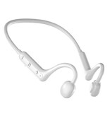 Xiaomi Bezprzewodowe słuchawki KS15 z pałąkiem na szyję – słuchawki douszne z przewodnictwem kostnym Słuchawki TWS Bluetooth 5.3 – białe