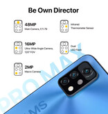UMIDIGI Smartphone A11 Pro Max - Écran 6,8" FHD+ - 4 Go de RAM - 128 Go de stockage - Appareil photo 48 MP - Batterie 5150 mAh - Noir