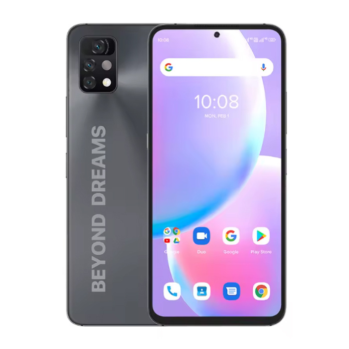 Smartphone A11 Pro Max - Display FHD+ da 6,8" - 4 GB RAM - Memoria 128 GB - Fotocamera da 48 MP - Batteria 5150 mAh - Nero