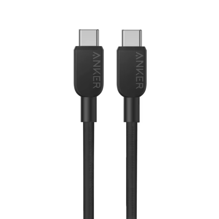 USB-C to USB-C Charging Cable - 240W Type C Data Cable 90cm Charger Cable - Black