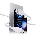 ANKER USB-C naar USB-C Oplaadkabel - 240W Type C Datakabel 90 cm Oplader Kabel - Wit