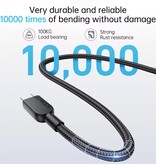 ANKER Cable de carga USB-C a USB-C - Cable de datos tipo C de 240 W Cable cargador de 180 cm - Negro