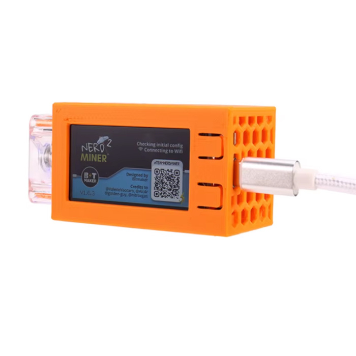 Nerdminer V2 Pro – LCD-Display – NMMiner USB-Krypto-Bitcoin-Miner-Maschine – 78 KH/s