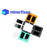 NMTech Nerminer S19 Mini - Écran LCD - NMMiner USB Crypto Bitcoin Solo Miner Machine - 156KH/s - Blanc