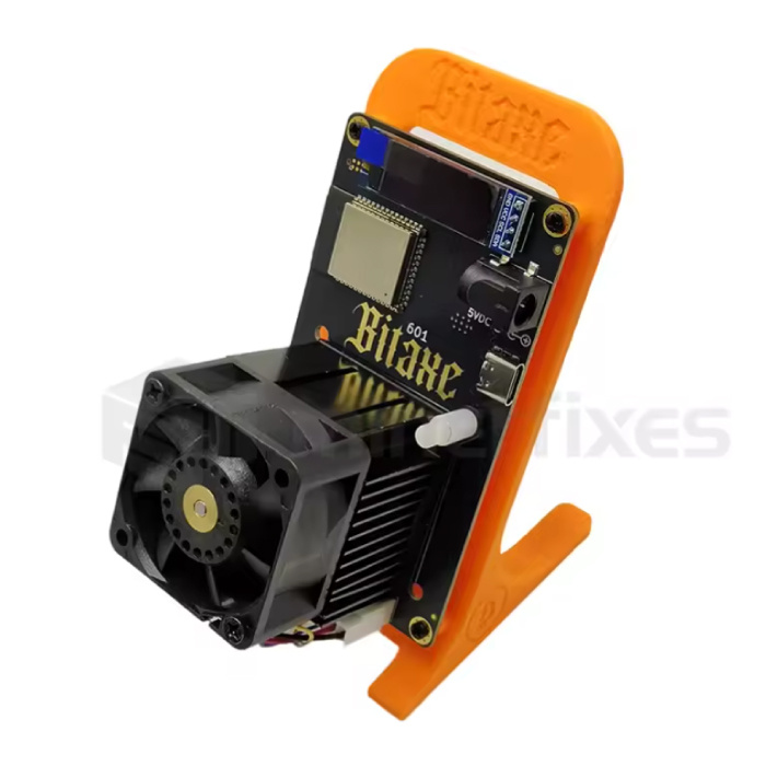 Gamma 601 – 0,91-Zoll-OLED-Anzeigemodul – Crypto Bitcoin Solo Miner-Maschine – 1,2 TH/s – Orange