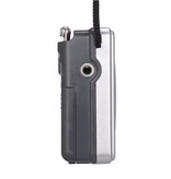 INDIN BC-R2048 Notfallradio mit Batterie - AM FM Radioempfänger - Silber