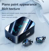 Xiaomi Auriculares inalámbricos M48 - Auriculares con pantalla LED - TWS Bluetooth 5.3 - Negro