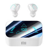 Xiaomi M48 Kabellose Ohrhörer - Kopfhörer-Ohrhörer mit LED-Anzeige - TWS Bluetooth 5.3 - Weiß