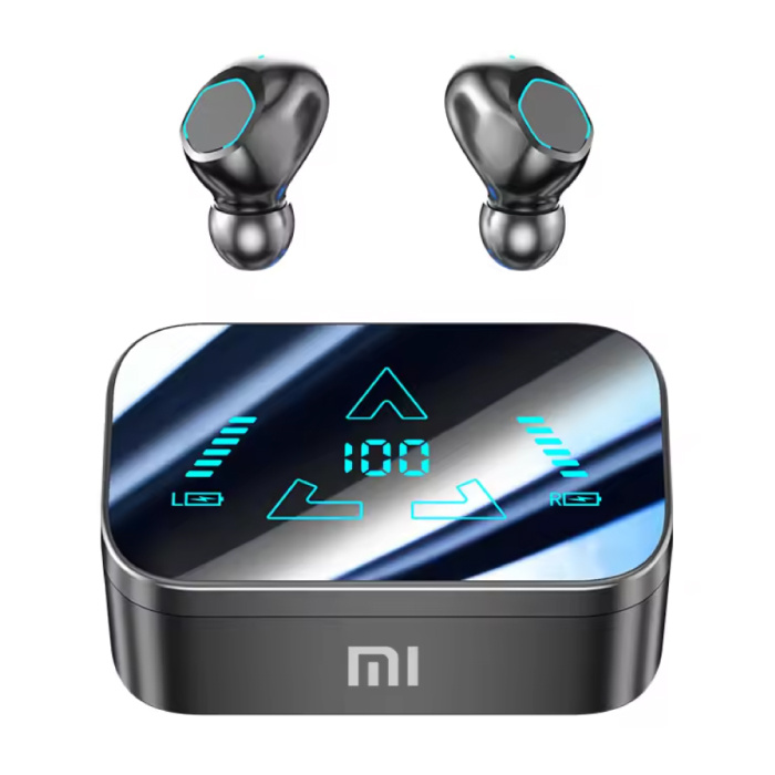 Xiaomi Auriculares inalámbricos M48 - Auriculares con pantalla LED - TWS Bluetooth 5.3 - Blanco