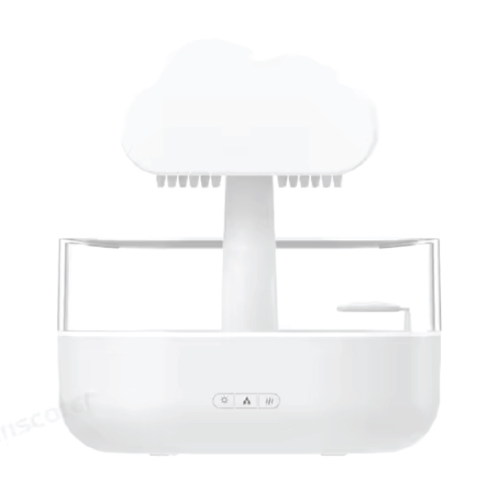 Nawilżacz Rain Cloud - Aroma Diffuser Night Light - Oświetlenie RGB - Biały - Copy