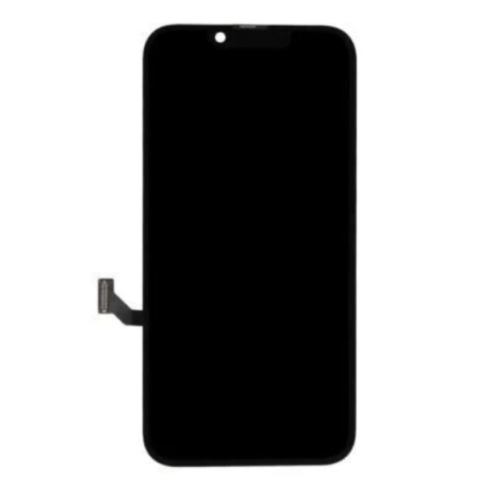 iPhone 14 Bildschirm (Touchscreen + OLED + Teile) AAA+ Qualität - Schwarz