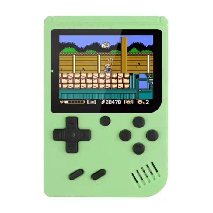 400 in 1 Retro Video Game Console - Mini Draagbare Gamepad - Groen