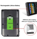 Stuff Certified® Console per videogiochi retrò 400 in 1 - Mini gamepad portatile - Rosa