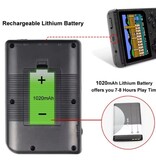 Stuff Certified® 400 w 1 Retro konsola do gier wideo z gamepadem P2 - Mini przenośna - zielona