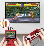 Stuff Certified® Console per videogiochi retrò 400 in 1 con gamepad P2 - Mini portatile - Rosa